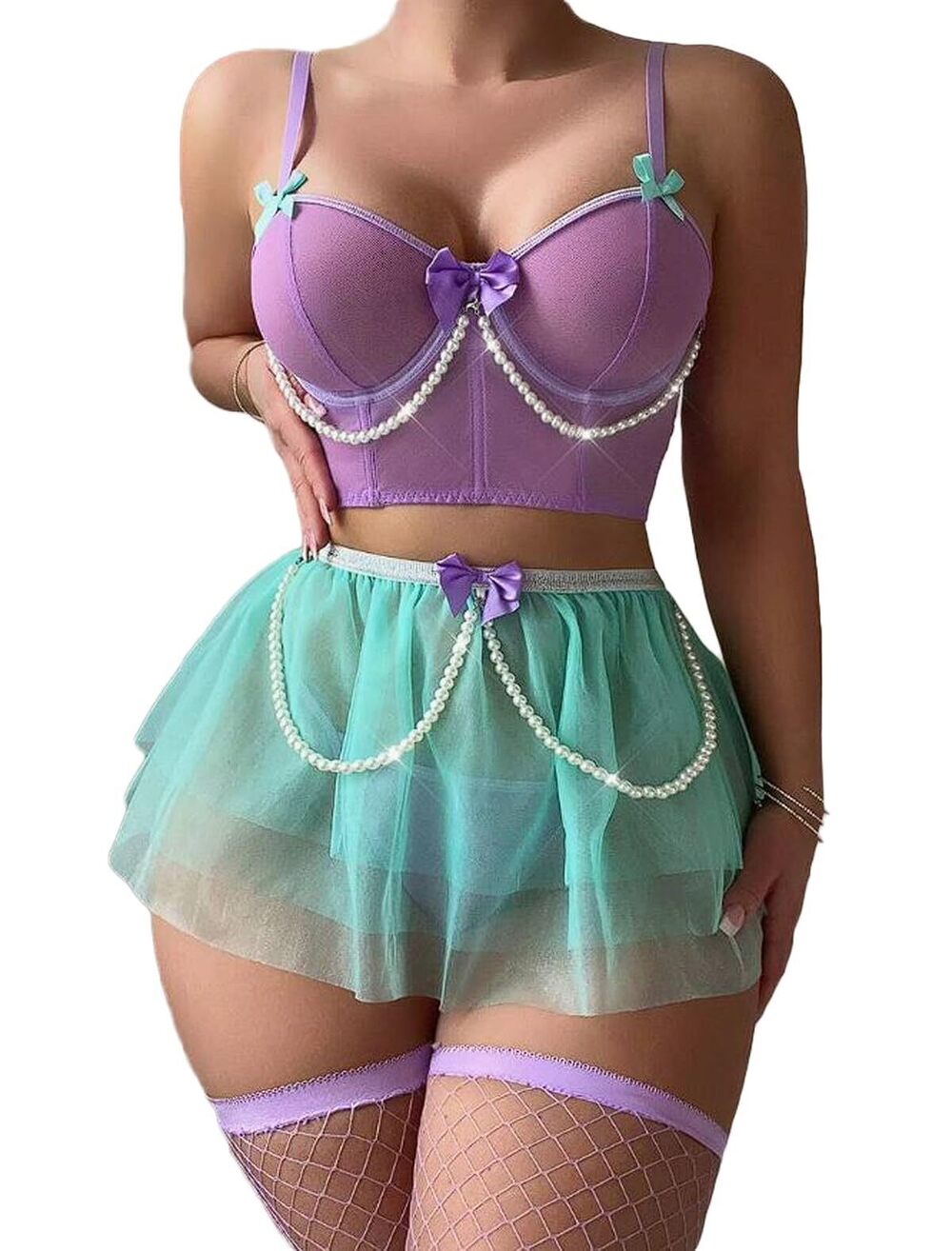 5761 Sexy Princess Lingerie Set Fairytale Cosplay Fantasy Costume 2